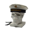 Originele Duitse leger marine marinierspet Bundesmarine hoed wit