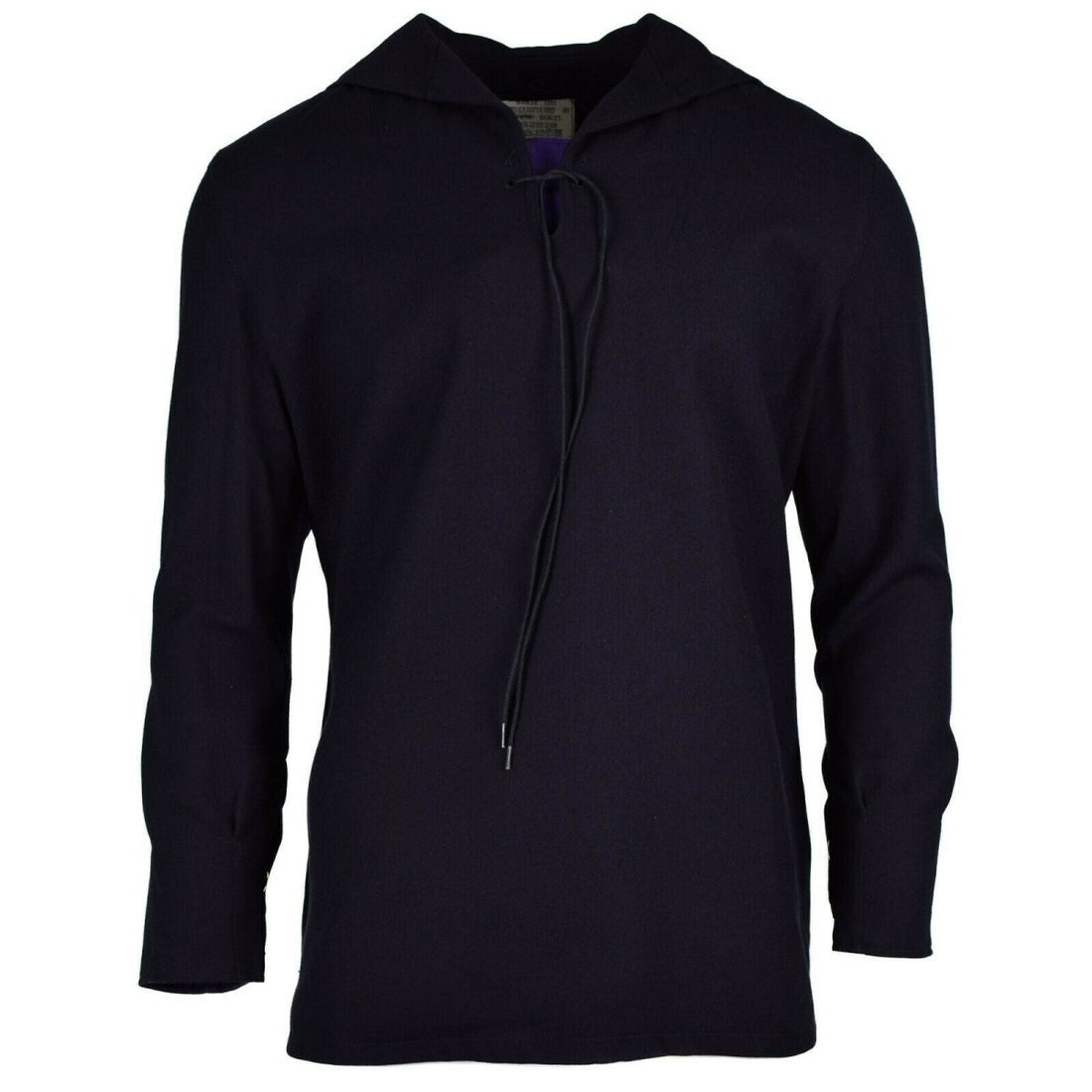 Originele Duitse leger marine Middy Shirt Long Mouwen Blue Naval Military Sailors