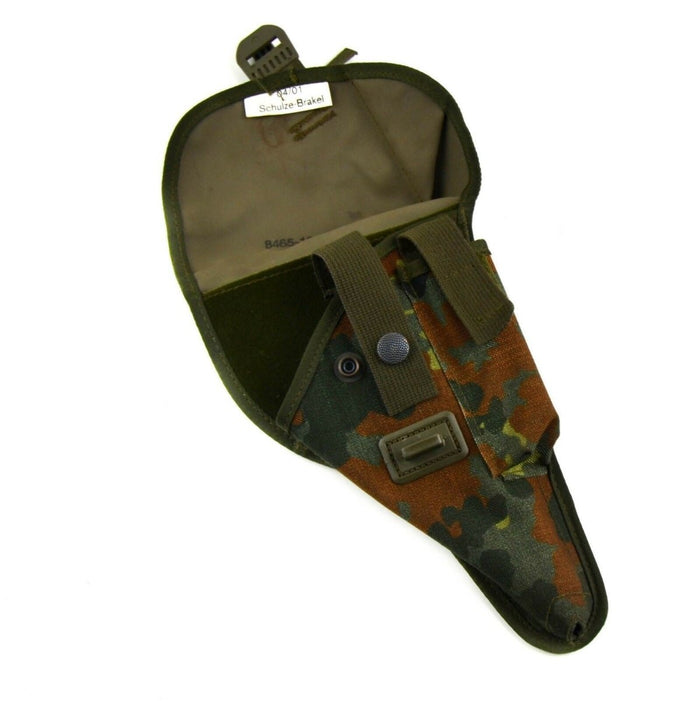 Origineel Duits leger pistoolholster flecktarn camouflageholster - GoMilitar