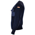 Original Duitse leger pullover commando jumper blauwe marine trui wol militair