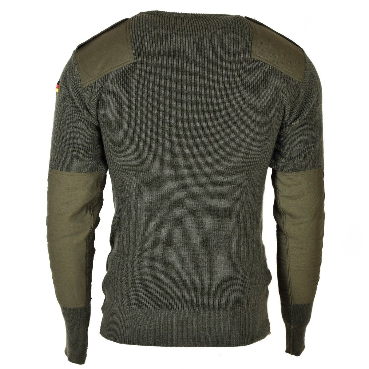 Origineel Duitse leger pullover commando jumper groene olijftrui wol nieuw