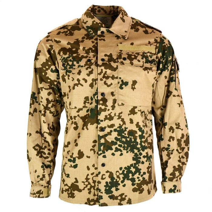 Origineel DUITSE LEGER SHIRT Woestijn tropische camo veldgevechtsjas BW Army uitgave - GoMilitar