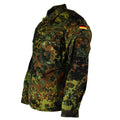 Origineel Duits legerhirt ritssluiting Flecktarn Camo tactisch gevecht BW Army Issue