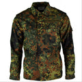 Origineel Duits legerhirt ritssluiting Flecktarn Camo tactisch gevecht BW Army Issue