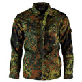 Origineel Duits legerhirt ritssluiting Flecktarn Camo tactisch gevecht BW Army Issue