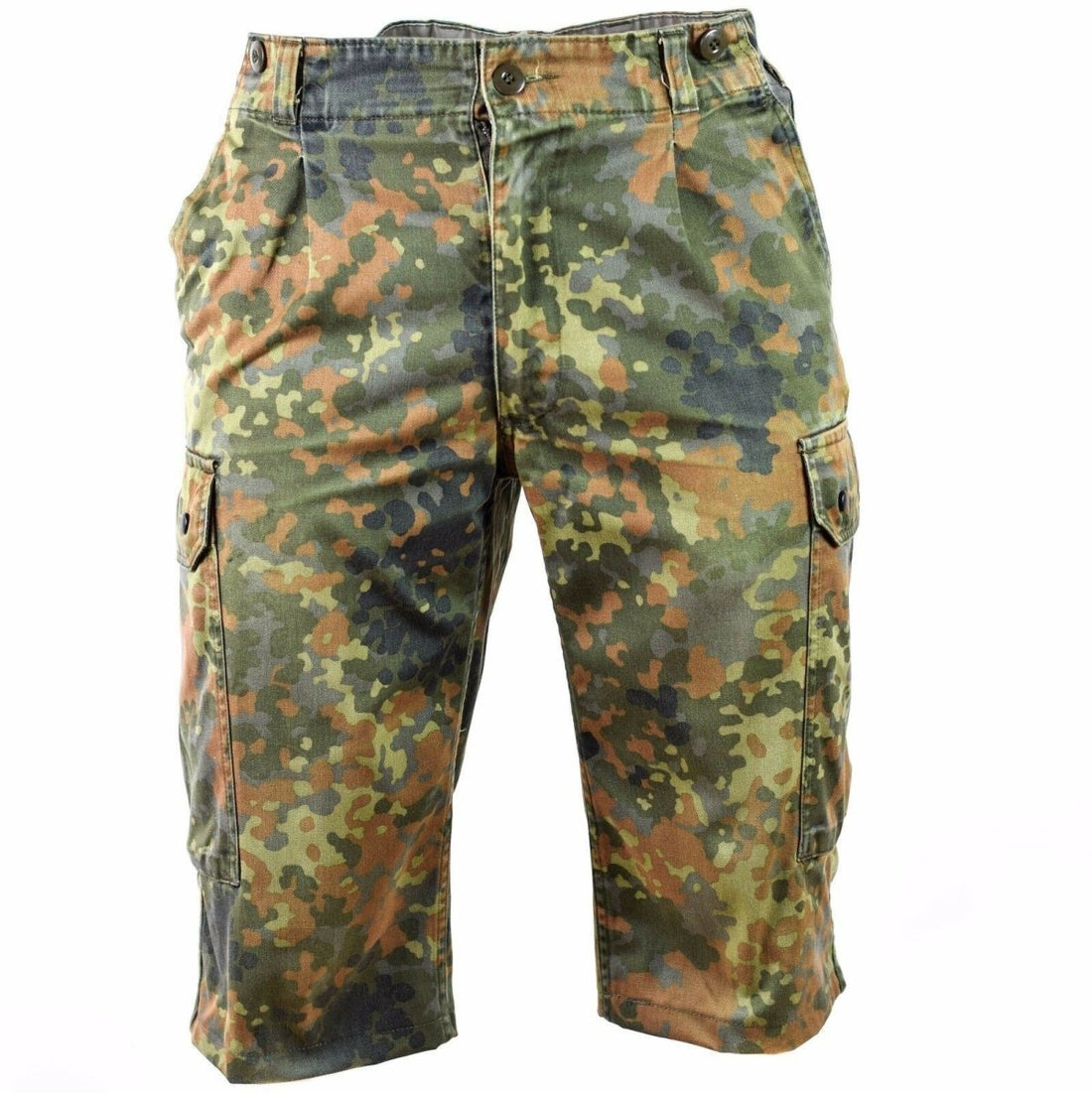 Originele Duitse legerhorts gevechten veld flecktarn camouflage bermuda
