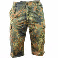 Originele Duitse legerhorts gevechten veld flecktarn camouflage bermuda