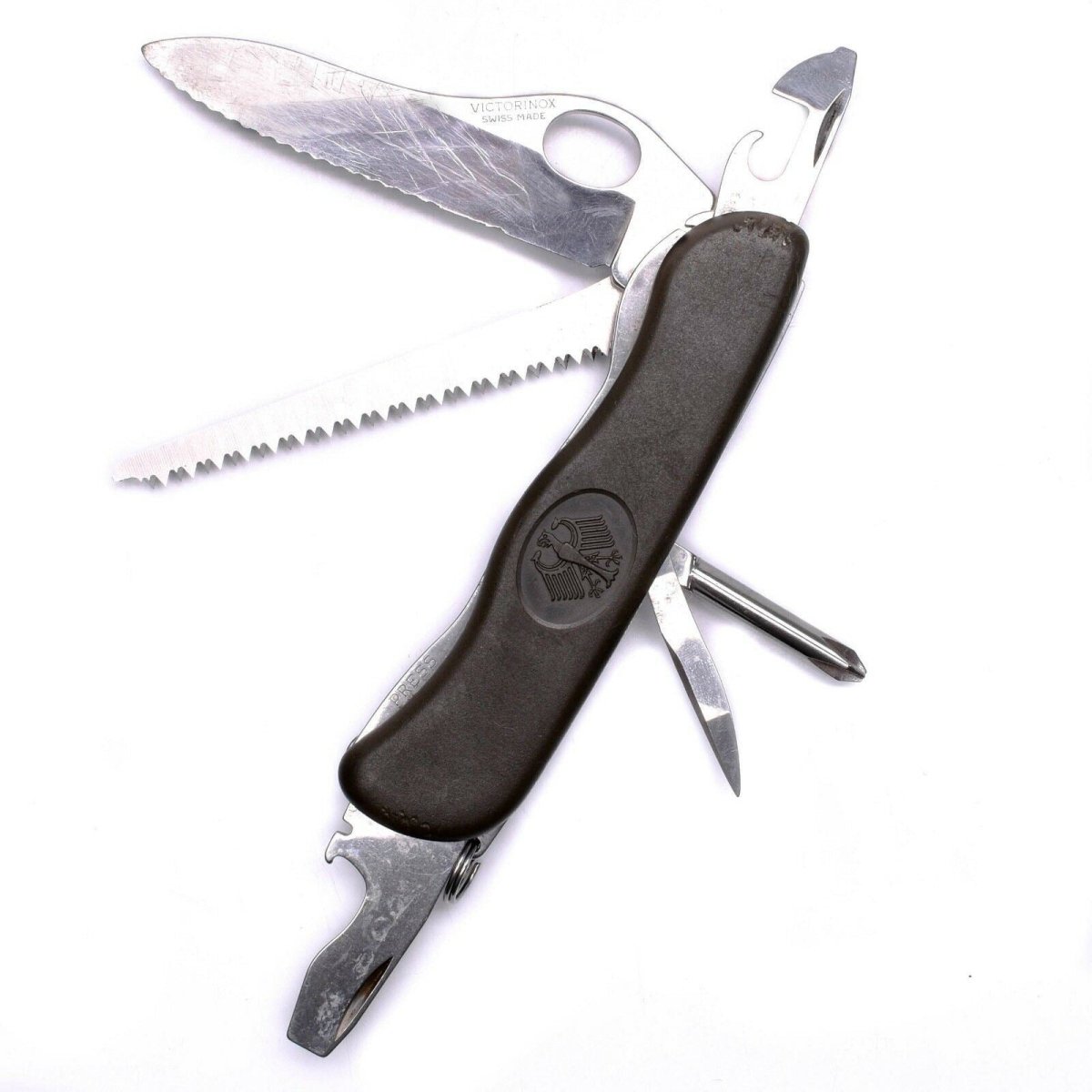 Origineel Duits leger Zwitsers Victorinox gemaakt pocket multitool vouwmes
