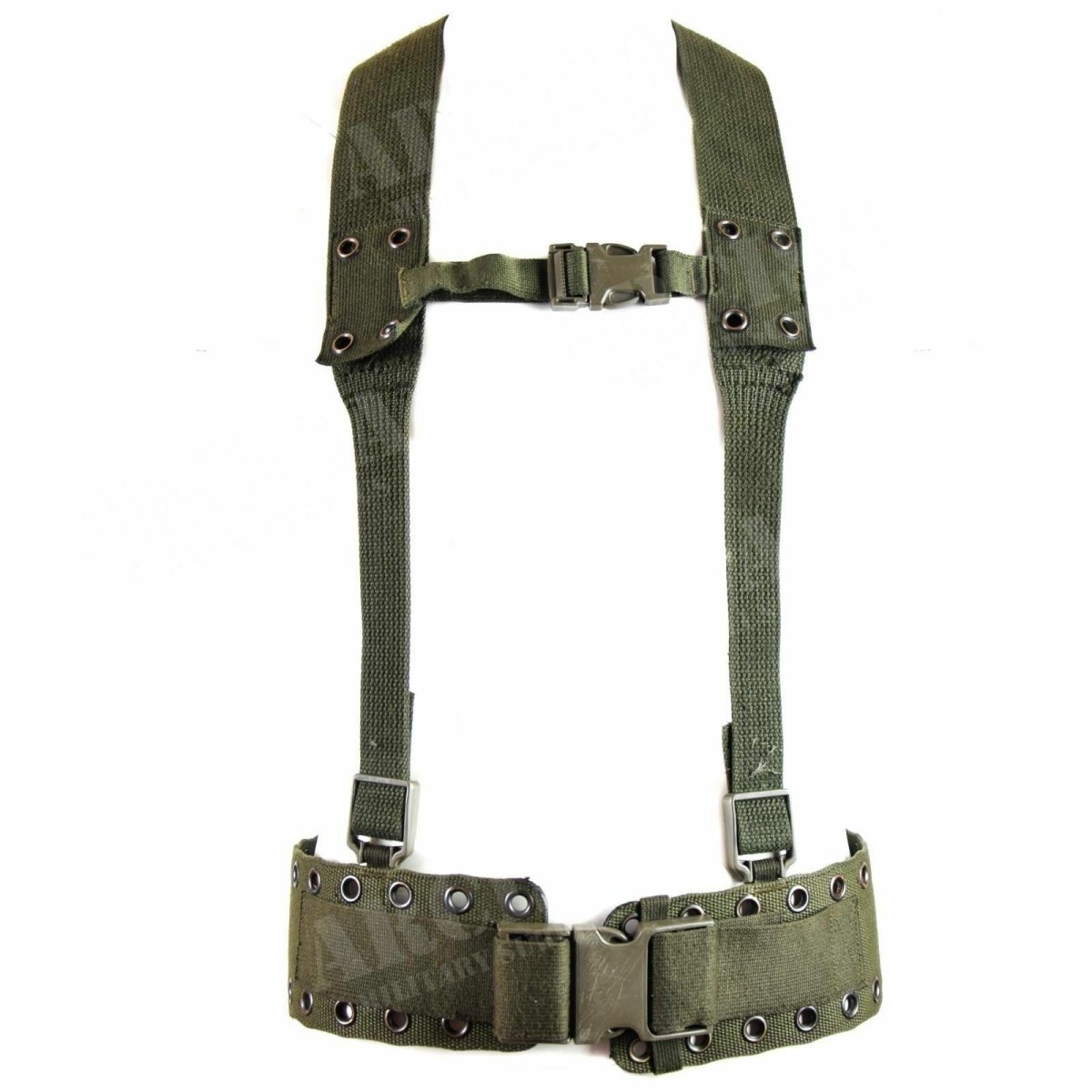 Origineel Duitse leger Webbing Rig System 2 stuks tactische riem y-riem harnas