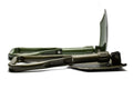 Originele Duitse BW Army Folding Shovel. Overleving buiten groen schade