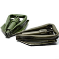 Originele Duitse BW Army Folding Shovel. Overleving buiten groen schade