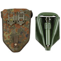Originele Duitse BW Army Folding Shovel. Overleving buiten groen schade