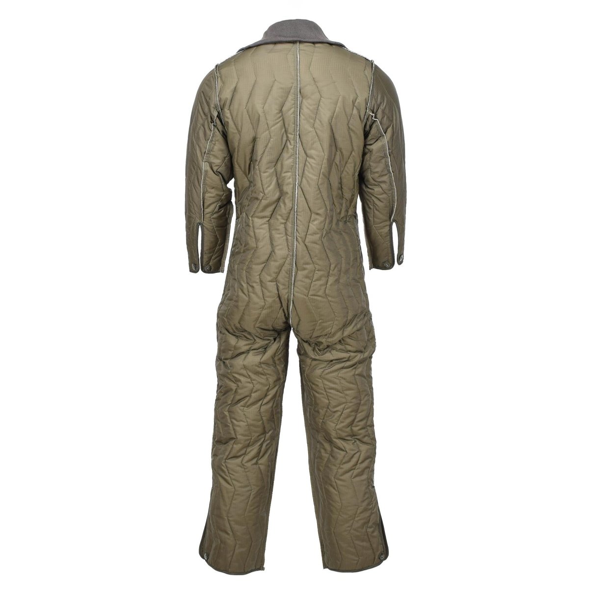 Originele Duitse militaire coverall gewatteerde voering winter jumpsuit voering olijf nieuw