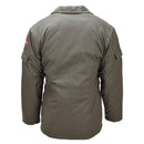 Original German Military DDR Field Coat Army Issue Vintage Surplus Olive - GoMilitar