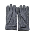 Originele Duitse militaire lederen handschoenen grijze polsband Duitsland legeroverschot