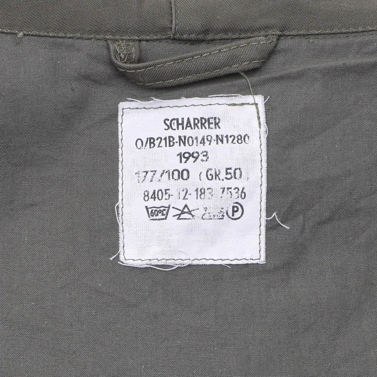 Origineel Duits militair Lang Parka Jacket Olive Hooded Field Coat Army Outdoor