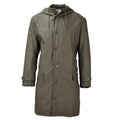 Origineel Duits militair Lang Parka Jacket Olive Hooded Field Coat Army Outdoor