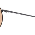 Originele Duitse militaire pilotenzonnebril Zeiss Aviator Style nikkelvrij bruin