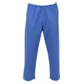 Originele Duitse militaire pyjamabroek elastische taille ontspannen nachtkleding blauw