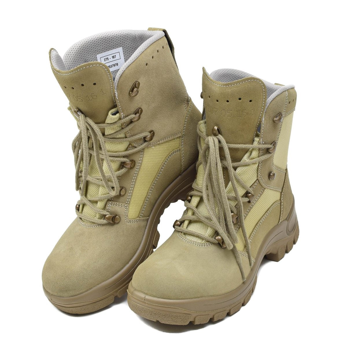 Originele Duitse militaire tactische laarzen waterdichte kaki rubber ronde zool nieuw