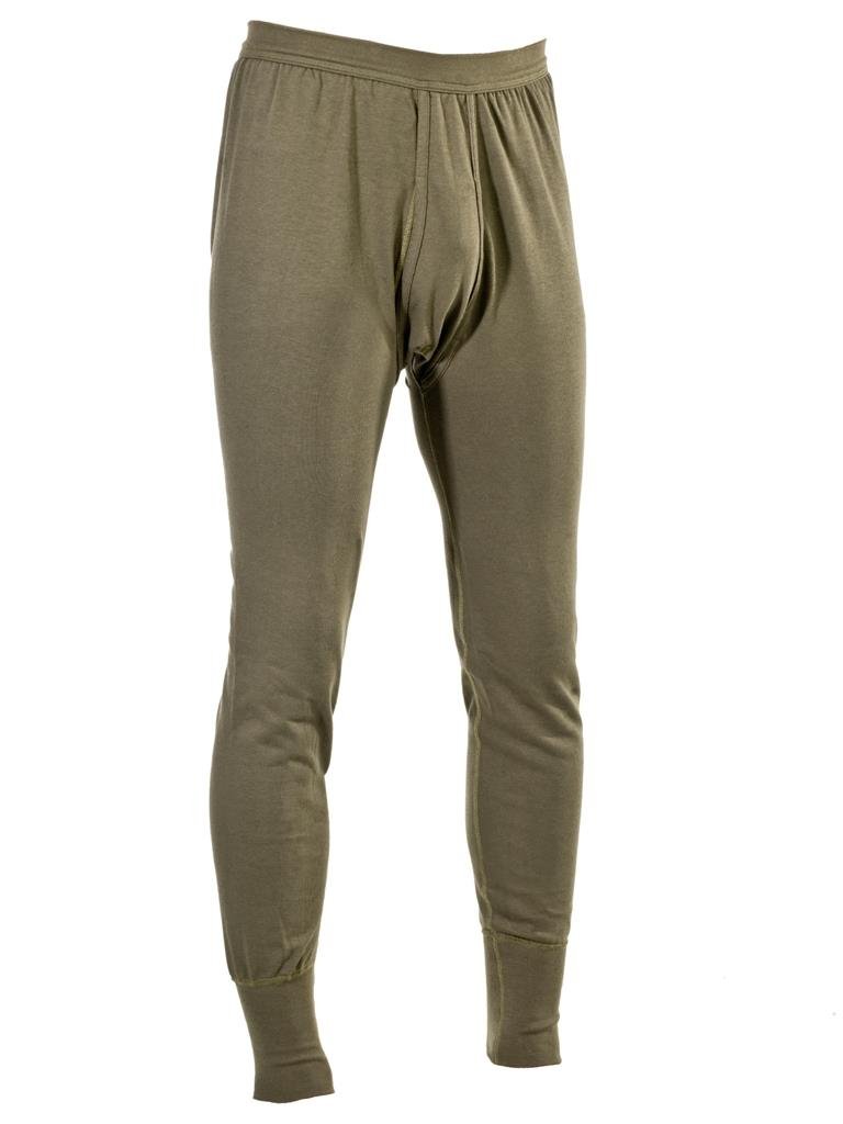 Originele Duitse militaire thermische onderbroek Long Johns Army uitgegeven olijf