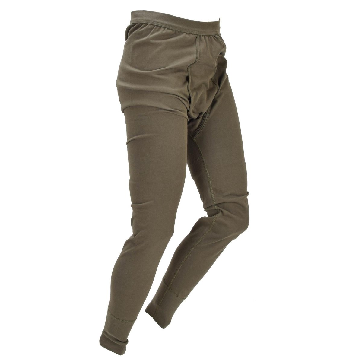 Originele Duitse militaire thermische onderbroek Long Johns Army uitgegeven olijf