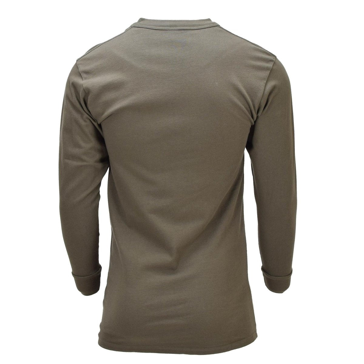 Origineel Duits militair thermisch ondershirt ademend lange mouw olijfgroen