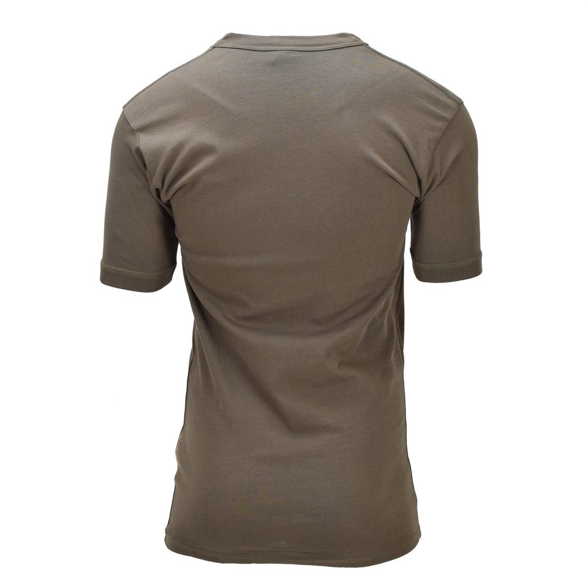 Origineel Duits militair thermisch ondershirt katoen korte mouw surplus olijf