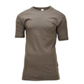 Origineel Duits militair thermisch ondershirt katoen korte mouw surplus olijf