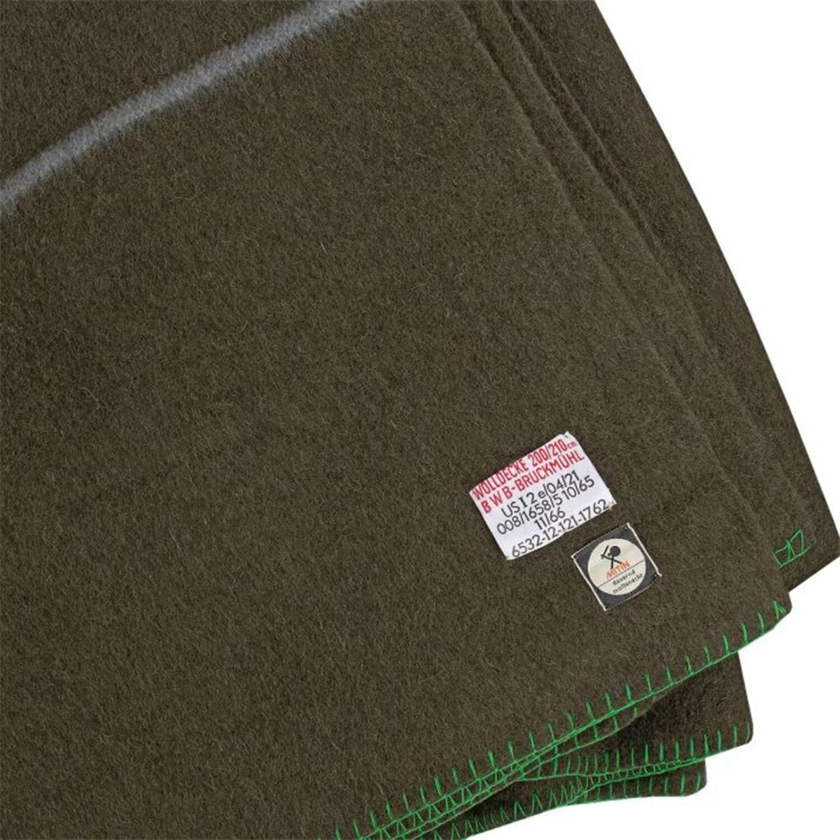 Originele Duitse militaire wollen deken 210x200cm Bundeswehr-stijl bruin