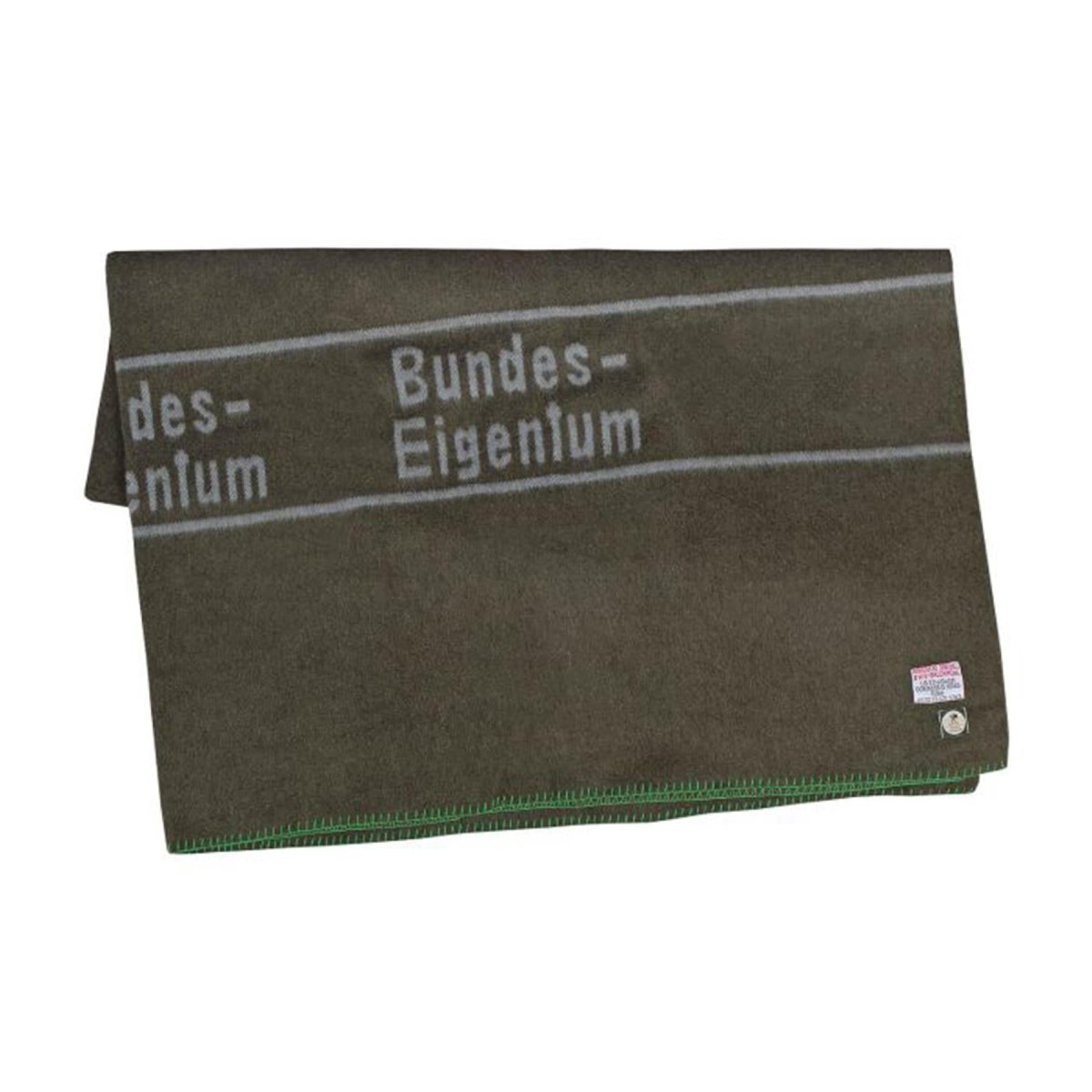 Originele Duitse militaire wollen deken 210x200cm Bundeswehr-stijl bruin