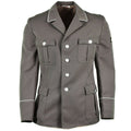 Originele Duitse NVA -leger jurk Jacket Officier formeel uniform grijs militair nieuw