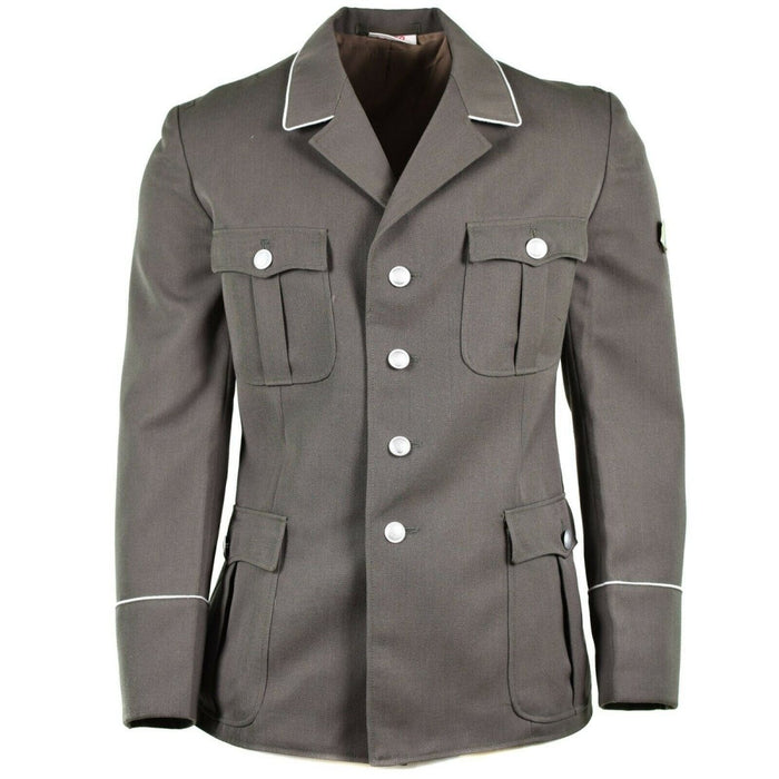 Origineel Duits NVA legerjasje Officier formeel uniform grijs militair NIEUW - GoMilitar