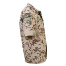 Original Germany army BW field shirt Tropentarn camouflage short sleeve blouse - GoMilitar