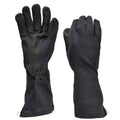 Original Duitsland Leger Lange handschoenen Zwart Aramide hittebestendig tactisch overschot