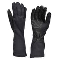 Original Duitsland Leger Lange handschoenen Zwart Aramide hittebestendig tactisch overschot