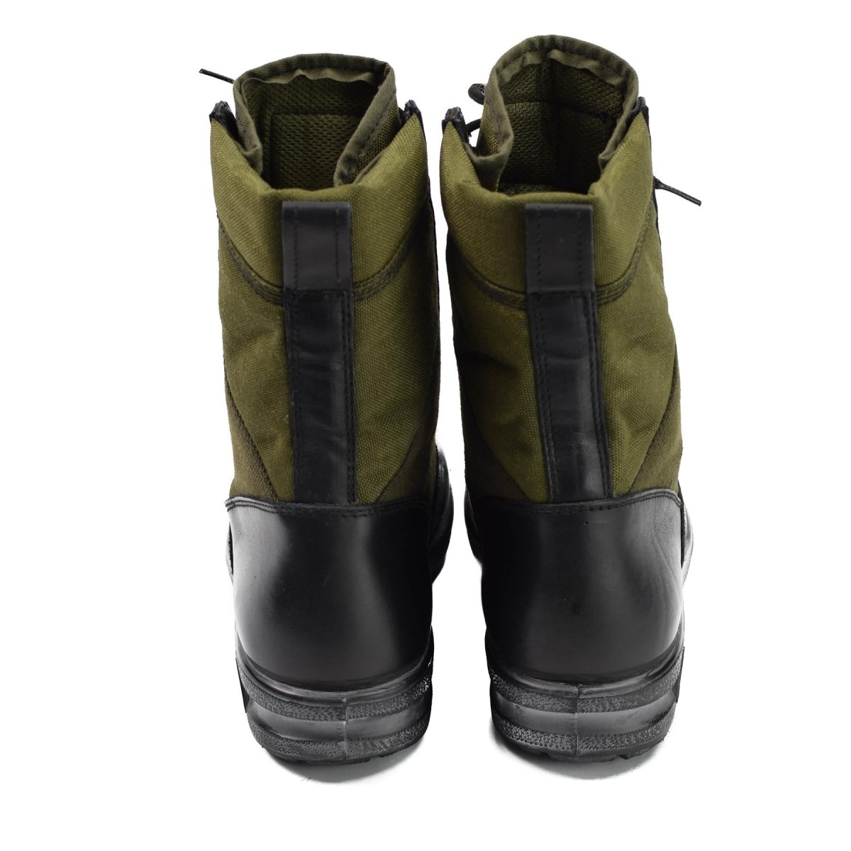 Original Duitsland Army Tropical Boots Baltes Black/Od Green Military Surplus Nieuw