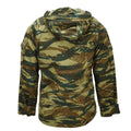 Originele Griekse militaire M65 Field Parka Liner Hood Army Jacket Lizard Camo