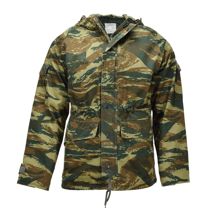 Originele Griekse Militaire M65 Field Parka Liner Hood Army Jacket Lizard Camo - GoMilitar