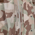 Originele Hongaarse leger regenjasgevecht camouflage woestijn waterdichte capuchoneded
