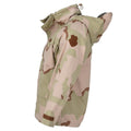 Originele Hongaarse leger regenjasgevecht camouflage woestijn waterdichte capuchoneded
