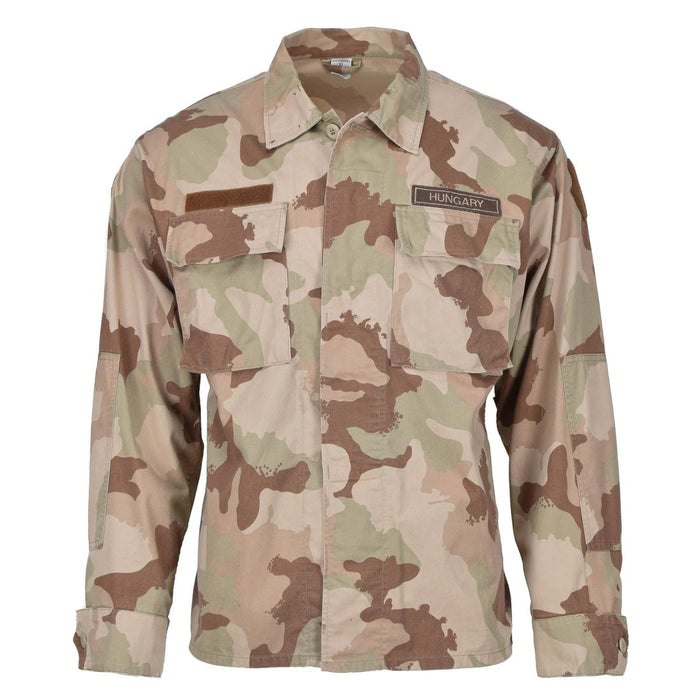 Origineel Hongaars militair tactisch jasje gevechtswoestijn camouflageshirt lichtgewicht - GoMilitar