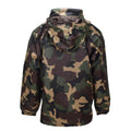 Originele Hongaarse militaire waterdichte jas oprolbare capuchon met knoopflap M93 Camo