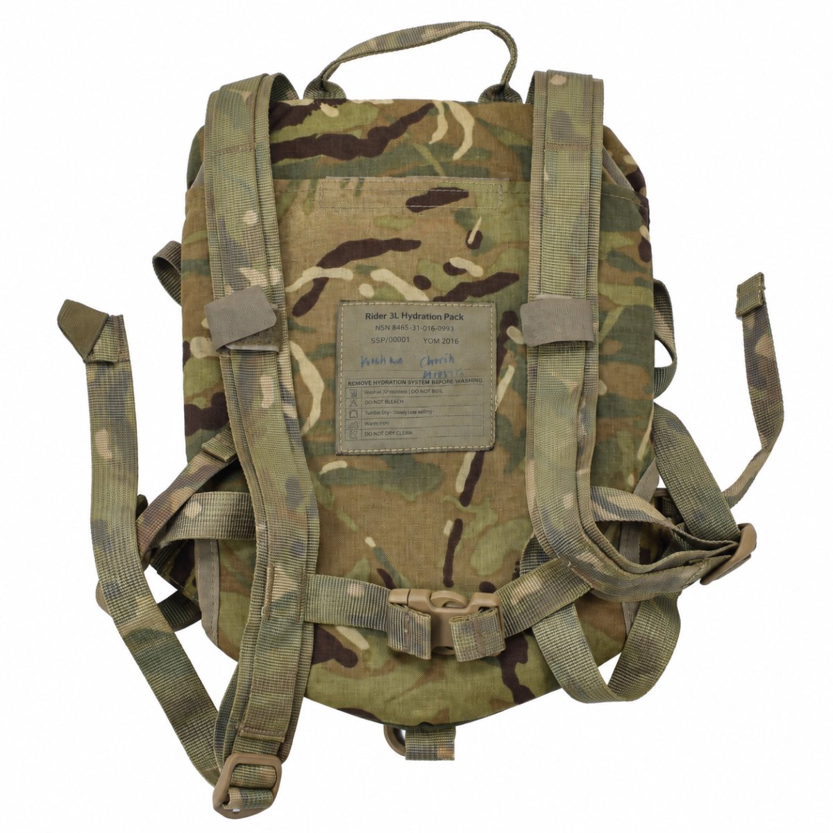 Originele Israëlische militaire 3L drinkrugzak Rider TPU-blaas MTP Camo