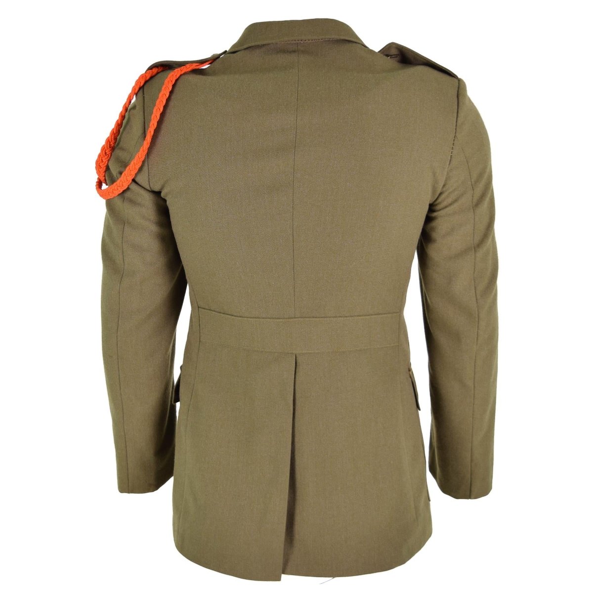 Originele Italiaanse legerjack bruine parade uniform jurk wol militair probleem