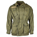 Origineel Italiaans leger olijfgroene jas shirt militair bdu surplus probleem
