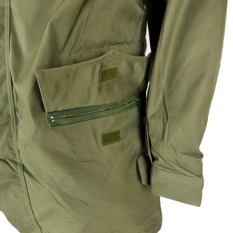 Origineel Italiaans leger Olive Green Parka Militaire jas BDU Surplus Issue Coat