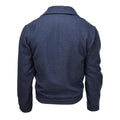 Origineel Italiaans leger Vintage Ike Jacket Wool Blouse Jurk Jacket Uniform Blue