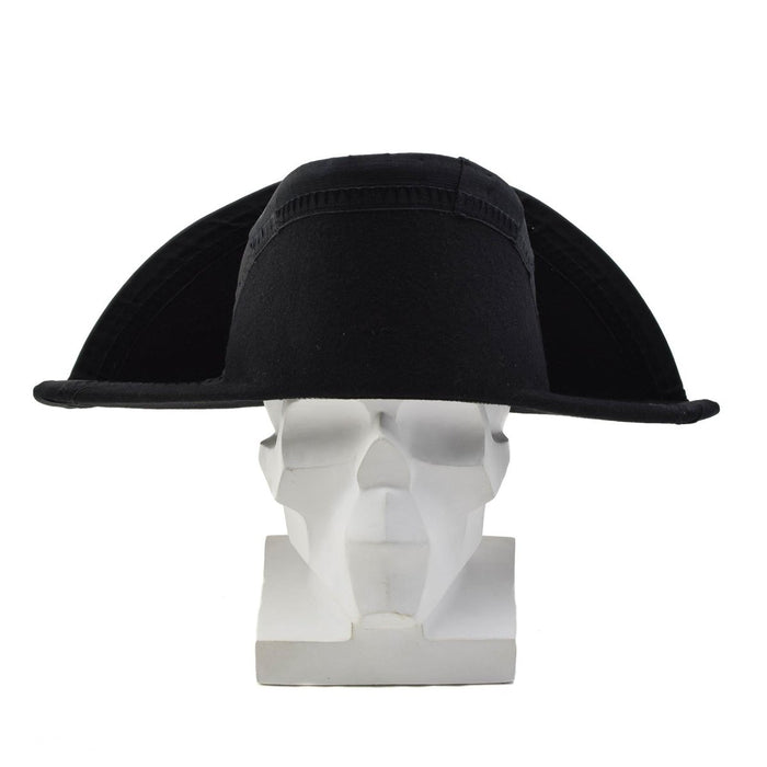 Originele Italiaanse Militaire Carabinieri Jurkhoed Vintage Parade Zwart - GoMilitar