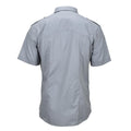Originele Italiaanse militaire klassiek shirt Epaulets met korte mouwen borstzakken